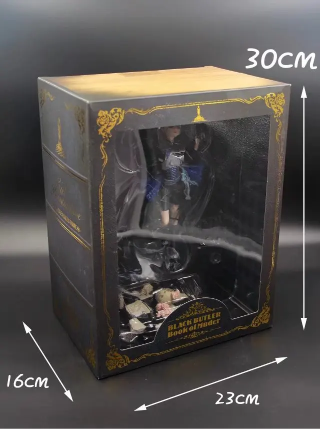 Черный Дворецкий фигурка книга убийцы Ciel Phantomhive Себастиан Микаэлис 22 см ПВХ