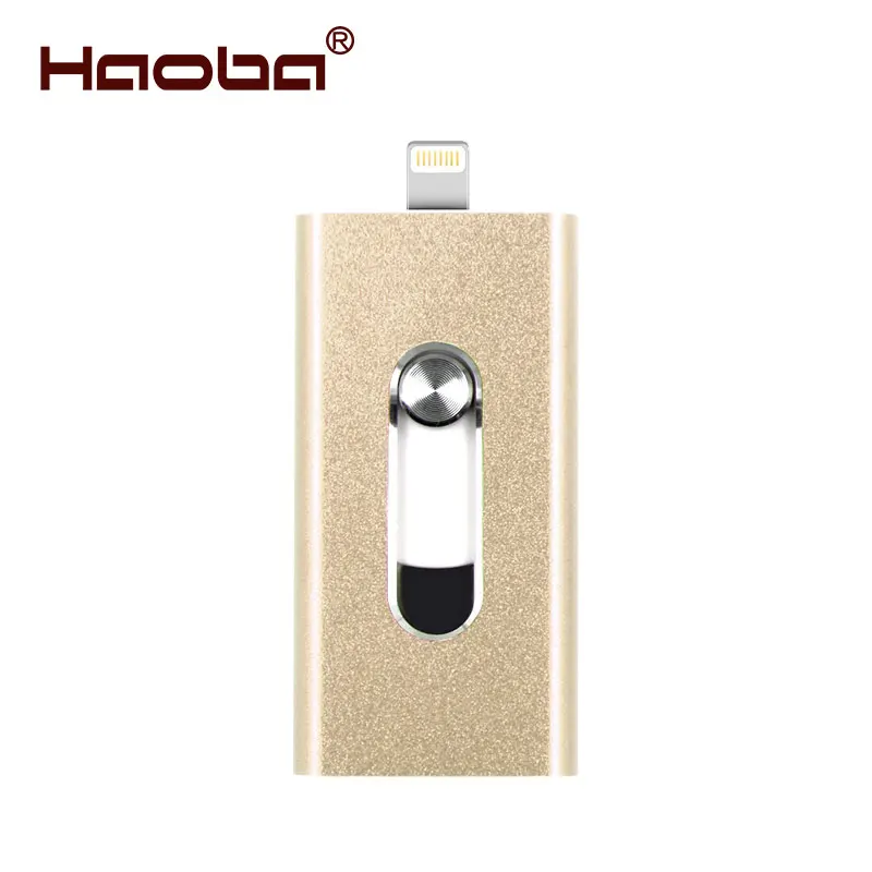 champagne Новинка 3 в 1 usb флеш-накопитель USB 2,0 для iPhone/iPad/IOS/Android/PC 64 ГБ 32 ГБ 16 ГБ 8 ГБ флеш-накопитель высокоскоростной флеш-накопитель - Цвет: champagne