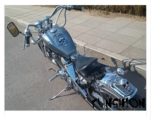 Мотоциклетная хромированная металлическая боковая крышка аккумулятора для Honda