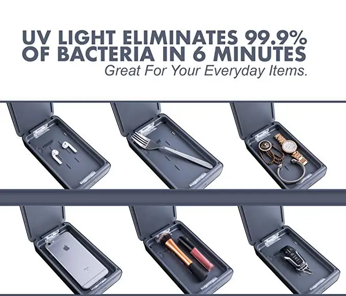 Портативная ультрафиолетовая мобильного телефона Дезинфектор с USB зарядное