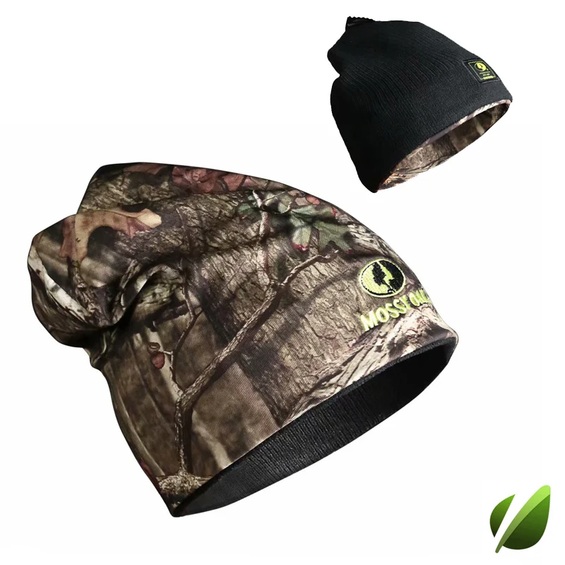 Передняя и задняя с использованием bionic камуфляжная вязаная шапка для сохранения