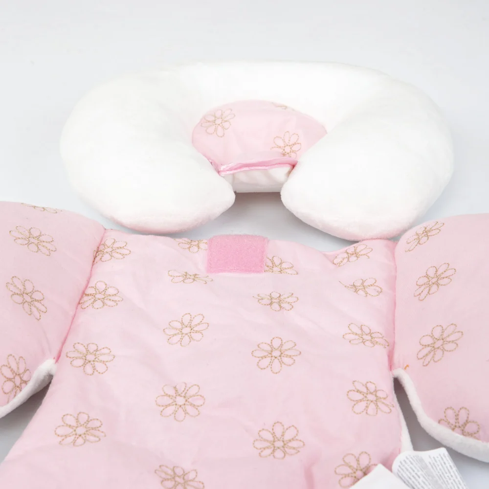 Детская двухсторонняя подушка для новорожденных детская коляска мягкая сна