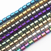 23468mm natural hematite drum shape beads 15 beadsfor diy jewelry making we provide mixed wholesale for all items