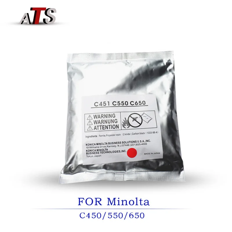 Порошок разработчика для Konica Minolta C 451 550 650 452 552 652 совместимые детали
