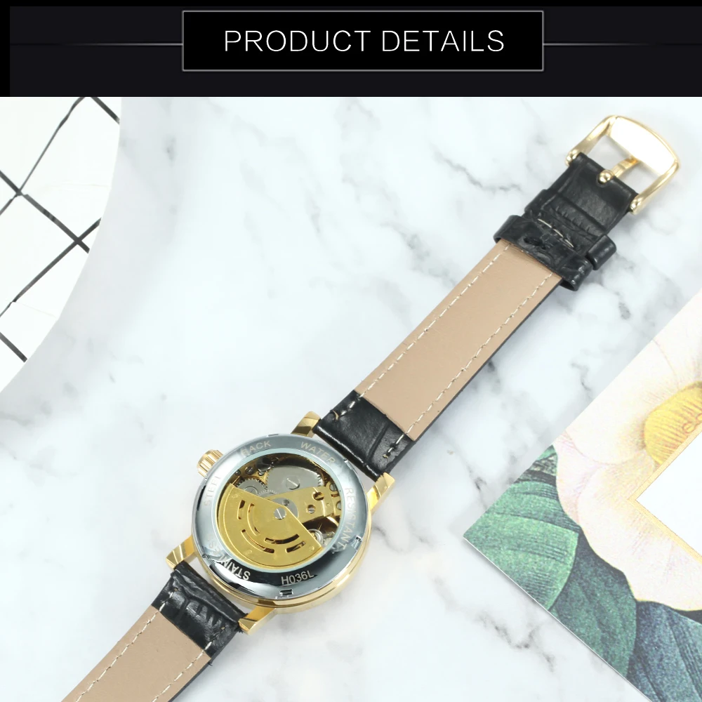 Победитель официальная мода повседневные женские часы кожаный ремешок кленовый