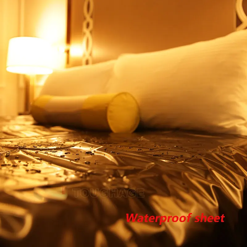 Секс красное черное водонепроницаемое постельное белье массажное для флирта