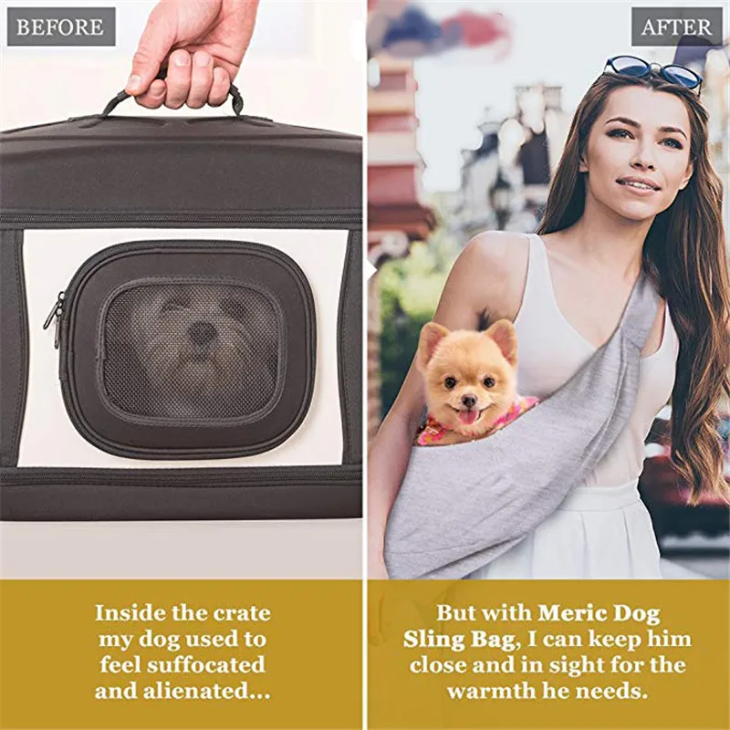 Hands Free двусторонняя сумка для маленькой собаки переноска кошек путешествий тоут