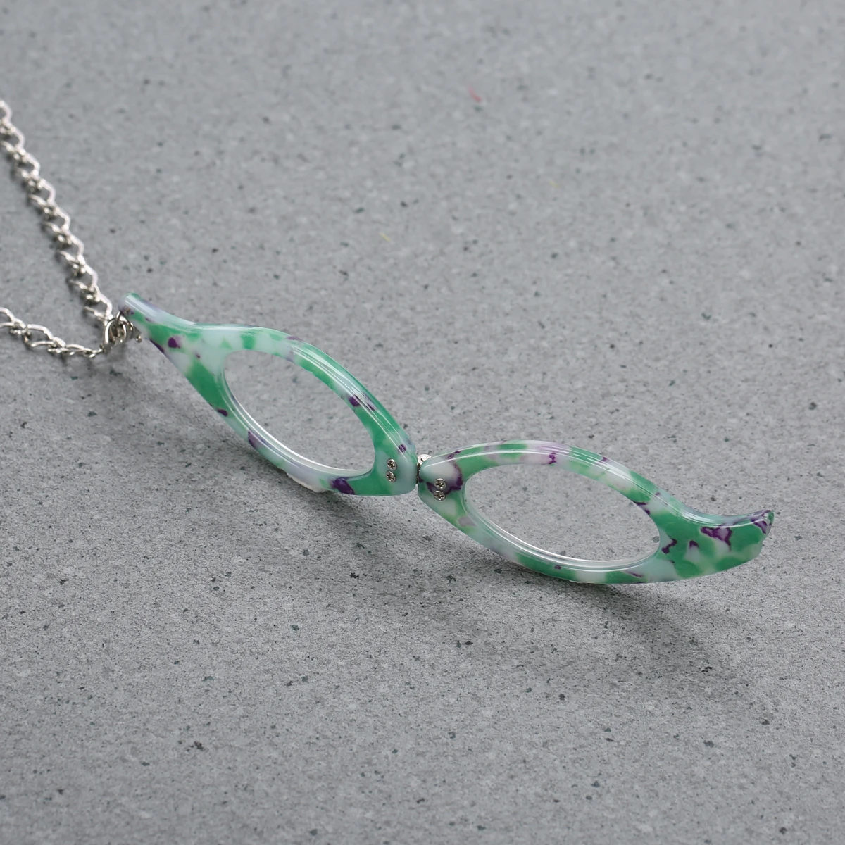 Подвески для чтения подвеска с очками ожерелье длинная цепочка красочная оправа