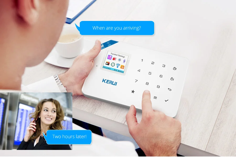 KERUI W18 система безопасности Alarme Беспроводная IOS/Android приложение управление Wifi GSM