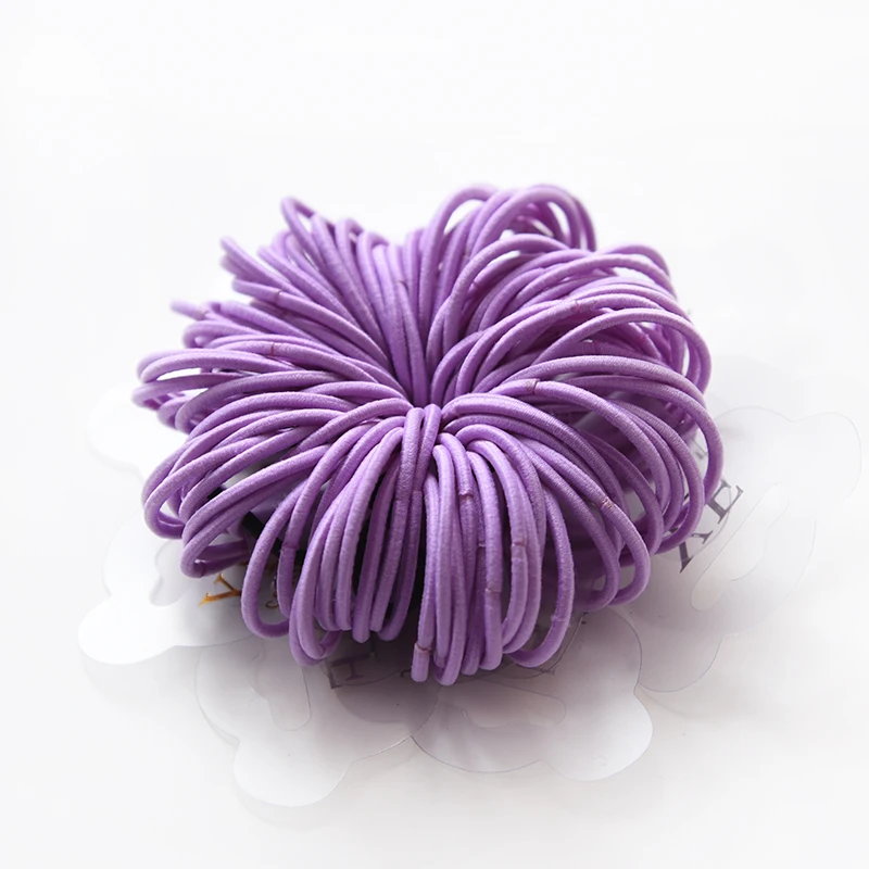 100 шт./компл. нейлоновые резинки карамельных цветов для девочек 3 см Детские