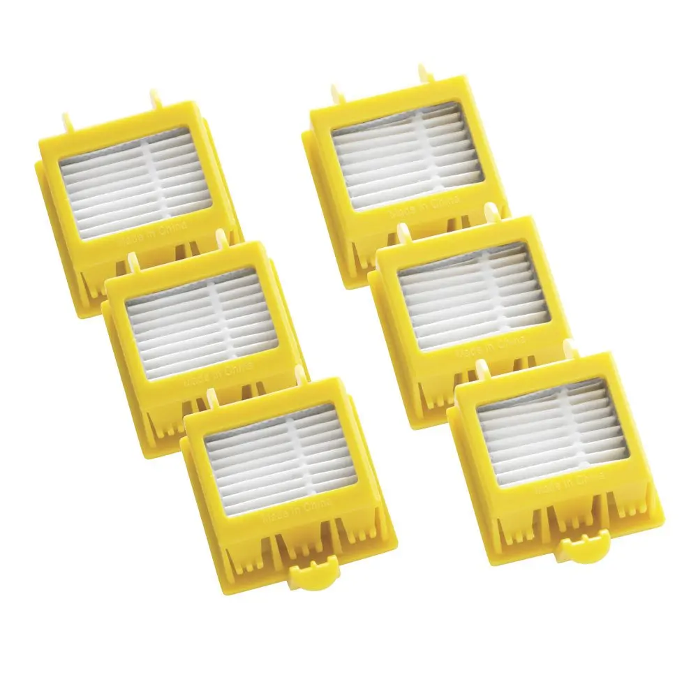 6pcs Accessories for 20 x Hepa Filter for iRobot Roomba 700 Series 760 770 780 - Цвет: 6pcs