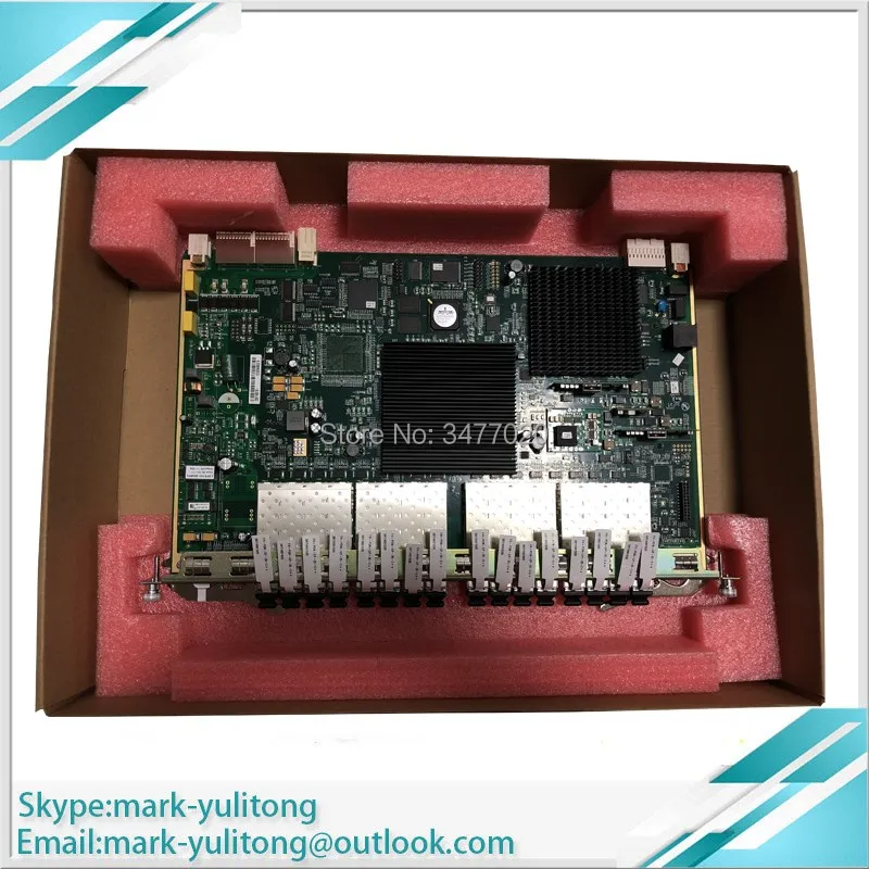 16 портов GPON GCOB плата с 16 SFP C+ модули, GC0B используется для AN5516-01 OLT AN5516-06 AN5516-04