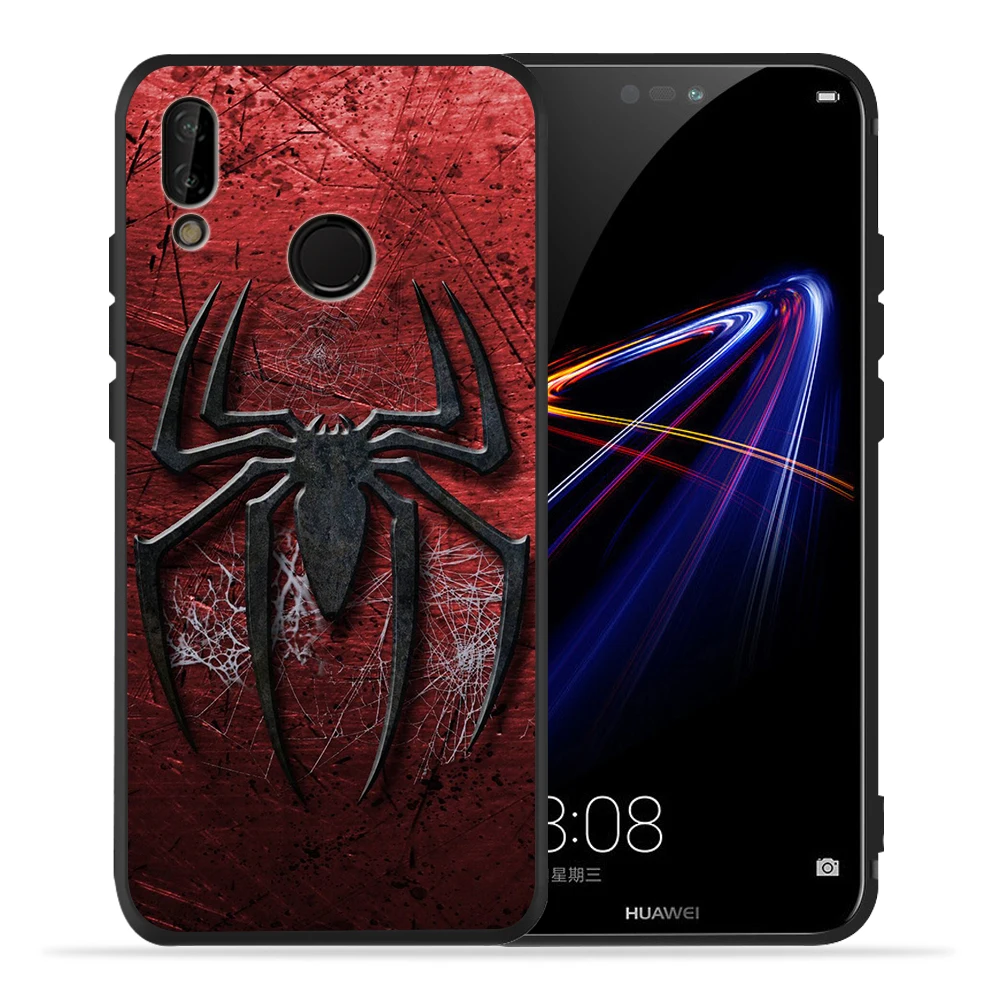 Чехол Марвел, Мстители, паук-герои в масках, для huawei P30 Pro для huawei p20 lite Коврики 20 X Honor 8 10 P Smart Etui Coque Мягкий силиконовый чехол