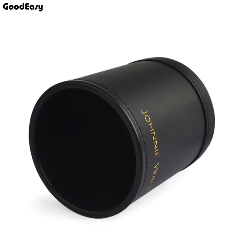 Джонни Уокер кожаный стакан для игральных костей Пластик с 6 шт. Акриловые