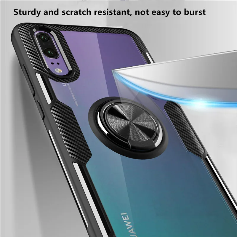 Чехол держатель с кольцом подставкой для Huawei P30pro/P30 Lite/P30 360|Бамперы| |