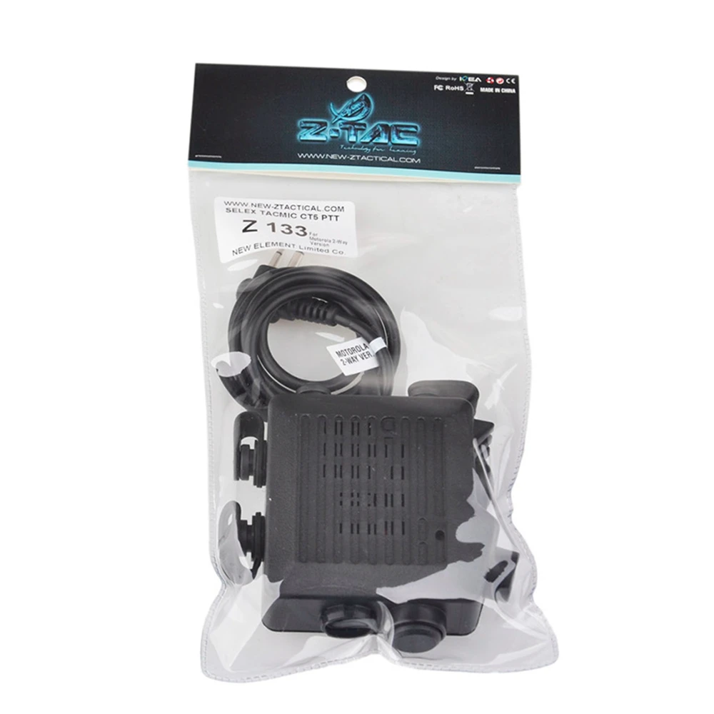 Arisoft Militry Two Mode Switch Radio Headphone PTT SELEX TACMIC CT5 PTT Full Range Of Tactical Headset Accessories WZ133