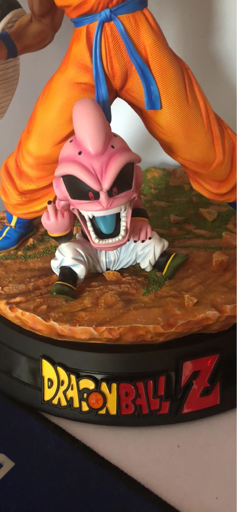 Dragon Ball Z Вегета ГОКу Fusion Gogeta Супер SaiYan синие волосы Ver. Фигурка шоколадная фигурка модель DBZ игрушка 23 см