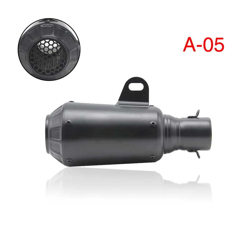 ZS для мотокросса, для езды на мотоцикле, Yoshimura GP-Force Байк выхлопная труба глушителя Moto Escape изменение для Akrapovic MSX125 KTM - Цвет: Model A-05