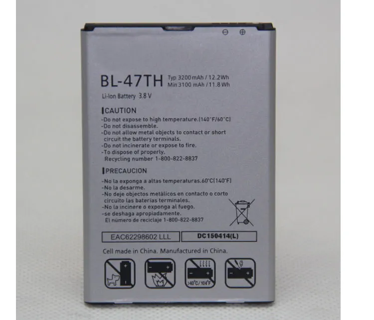 ALLCCX high quality mobile phone battery BL-47TH for LG D631 D837 D838 F350K F350L F350S G Pro 2 with good | Мобильные телефоны и