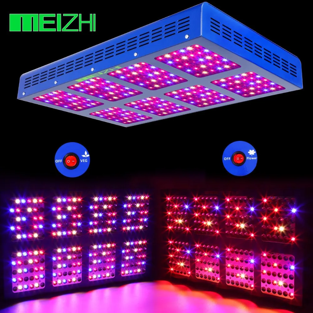 Светодиодный отражатель MEIZHI 1200 Вт светодиодный светильник для выращивания