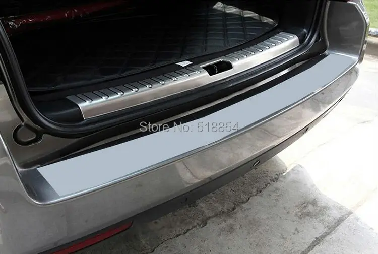 Аксессуары подходят для 2007- LAND ROVER FREELANDER 2 LR2 внутренняя заднего бампера протектор загрузки грузовой подоконников пластина Магистральные для губ Стикеры