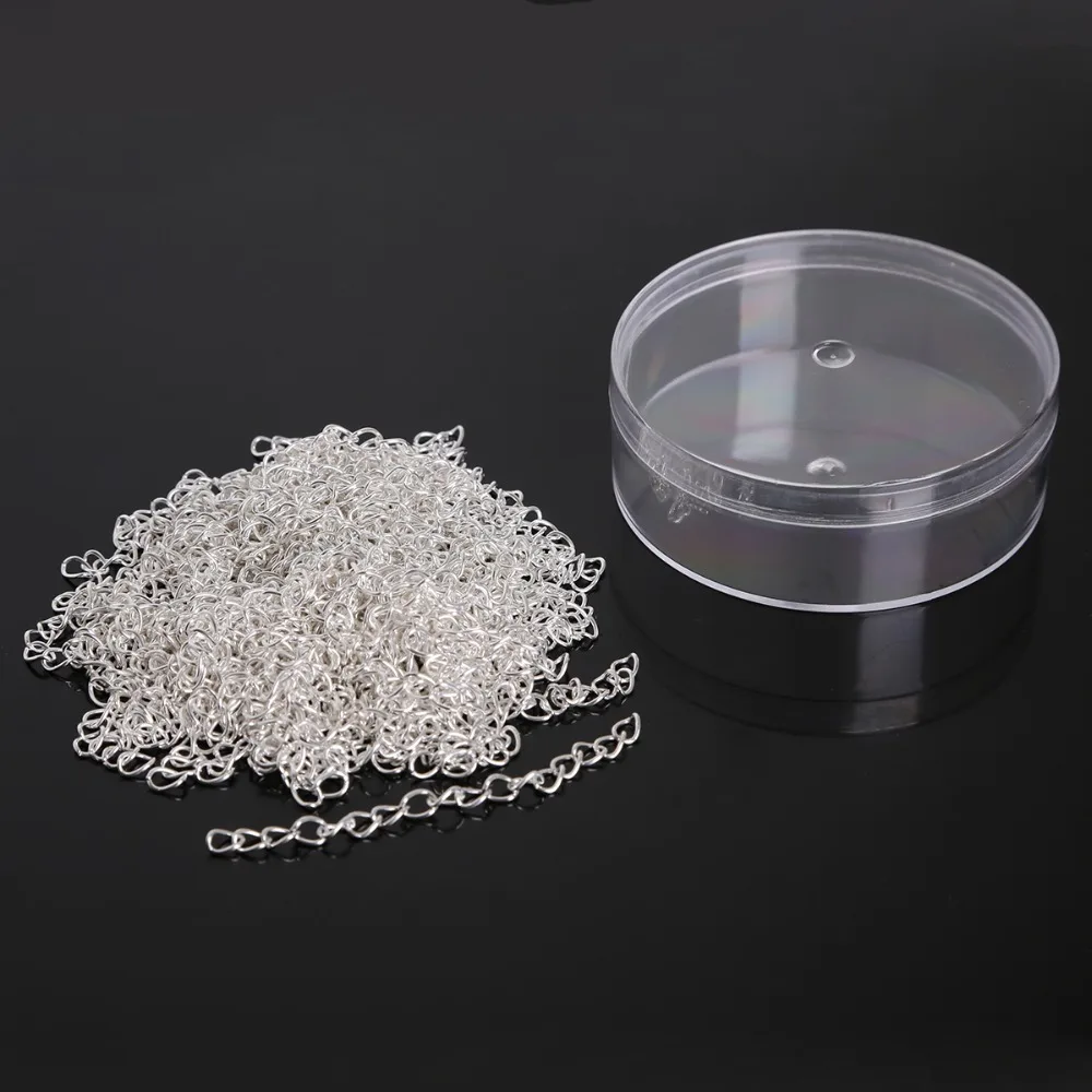 100PCS/Box 4x70mm Metal Iron Antique Gold/Silver Plated Extended Chain Findings for DIY Jewelry Necklace | Украшения и аксессуары