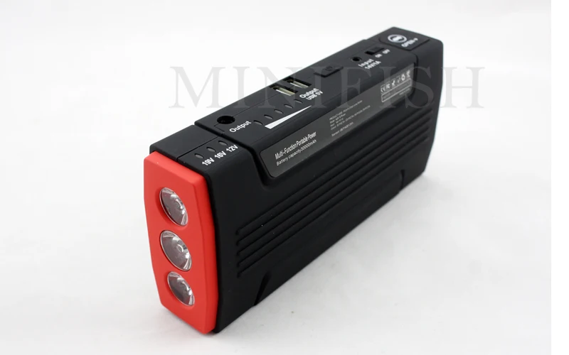 Многофункциональный мини пусковой стартер 600A 12 В автомобильное зарядное