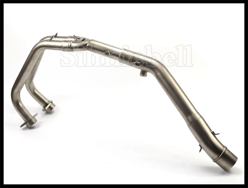 Без шнуровки MT03 Akrapovic мотоцикл выхлопной глушитель мото полная система передний коллектор трубы для Yamaha MT 03 YZF R3 R25