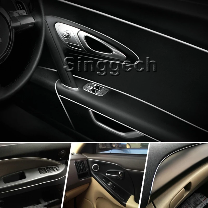 Автостайлинг внутренняя цветная хромированная полоса для BMW E46 E39 E90 E60 E36 F30 F10 E34 X5