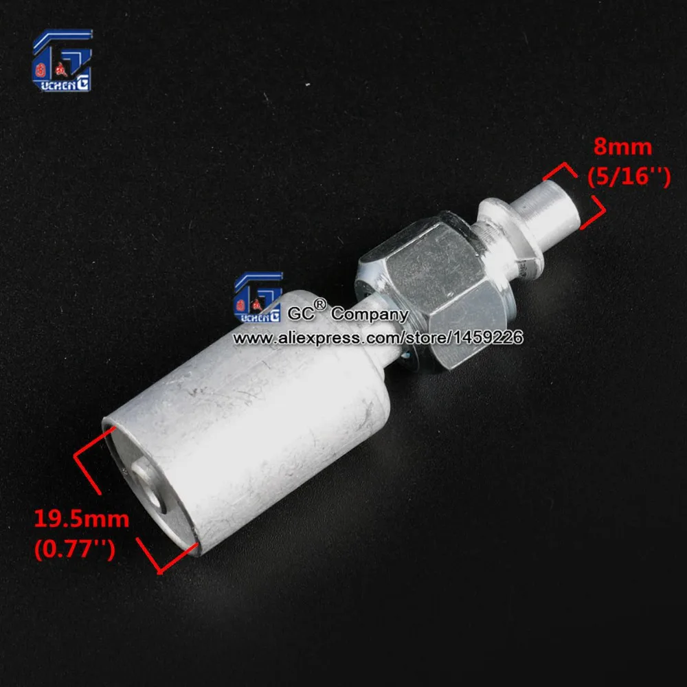 #6 #8 #10 R12 прямые женский гайка уплотнительное кольцо Beadlock фитинг с наконечником