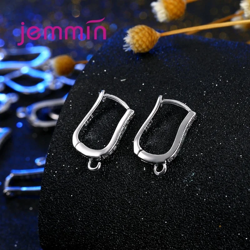 Отлично без никеля высокого качества прозрачного хрусталя 925-кольца из чистого