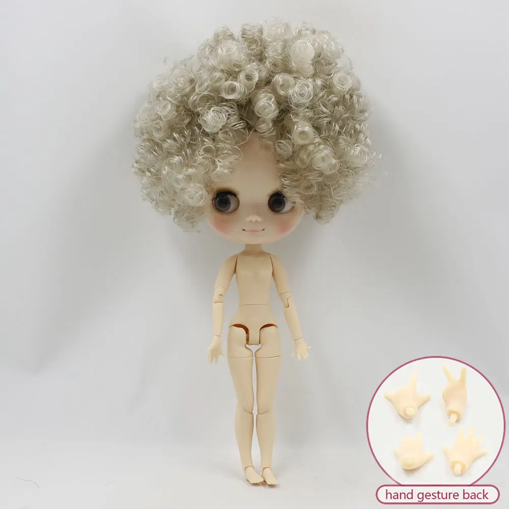 Кукла Middie blyth No. BL8800 Милая голова взрыва 20 см шарнир тела серый глаз кукла Middle blyth 1/8 игрушки BJD подарок для девочки - Цвет: Like a picture
