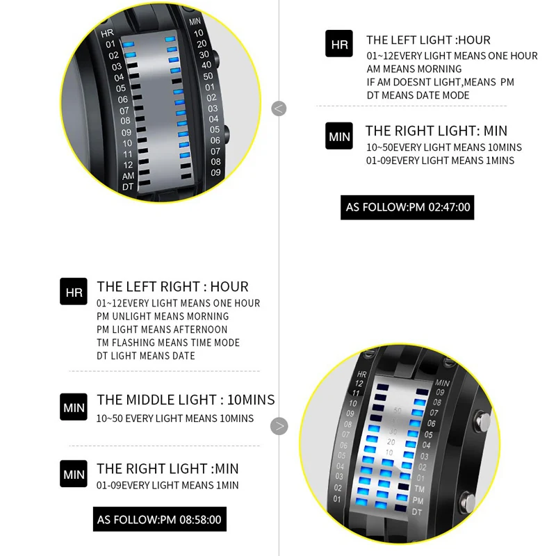 SKMEI креативные спортивные часы мужские модные цифровые LED дисплей