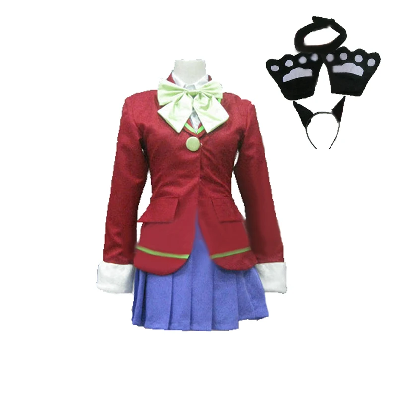 Костюм для косплея Osomatsu kun Nyaa Hashimoto Nyaa-chan Osomastu-san платье Nya с аксессуаром волос