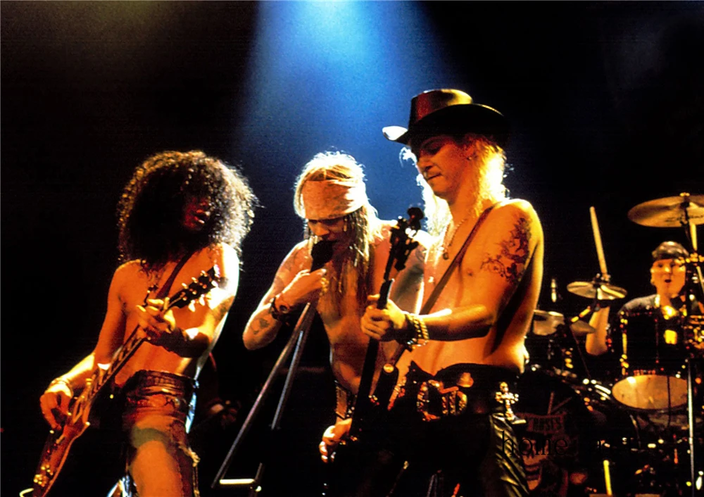 Постеры Guns N Roses Rock Music прозрачные наклейки на стену украшение для дома хорошее