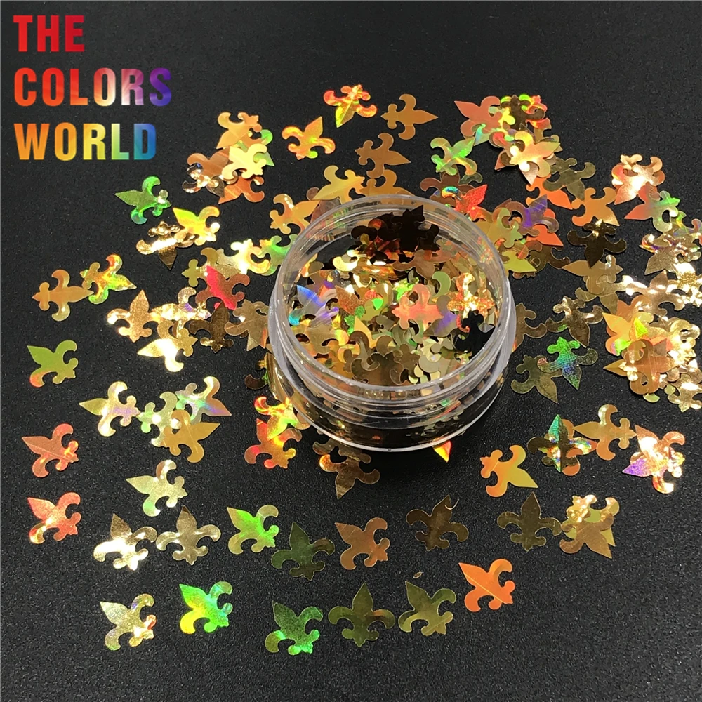 Флюоресцентный голографический блеск для ногтей размером 10 мм украшение дизайна