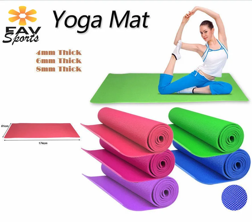 7 мм EVA коврик полотенце для йоги толстый нескользящий складной фитнеса спортзала