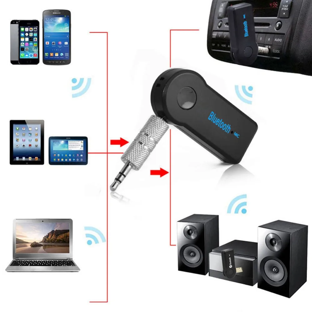 Беспроводной Bluetooth 3 5 мм AUX аудио стерео музыка домашний Автомобильный приемник