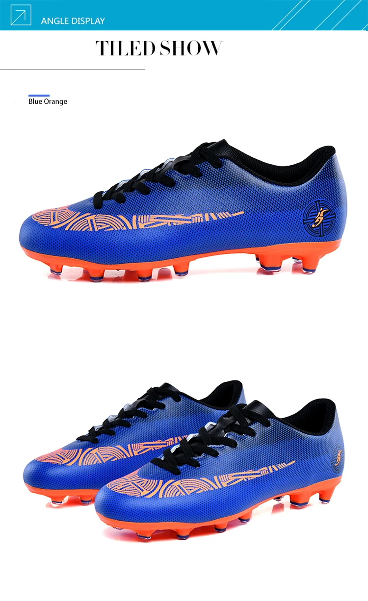 HYFMWZS Krasovki оригинальная футбольная обувь для мужчин Crampon футбол сверхтонкие длинные шипы футбольные бутсы дышащие детские бутсы