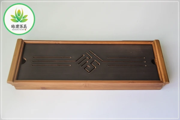 Компактная бамбуковая доска для церемонии Кунг Фу Ча (Гун Ча) Благодать