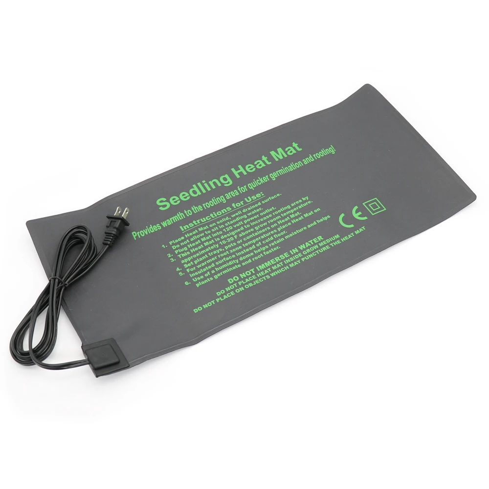 52x24 см теплый коврик для рассады из ПВХ теплая гидропонная грелка проращивания