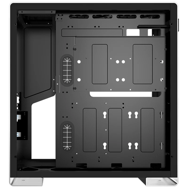 JONSBO U5 ATX шасси(все алюминиевый корпус/Поддержка 240 холодного ряда/Задняя линия/длинная графика/двухстороннее стекло сбоку через