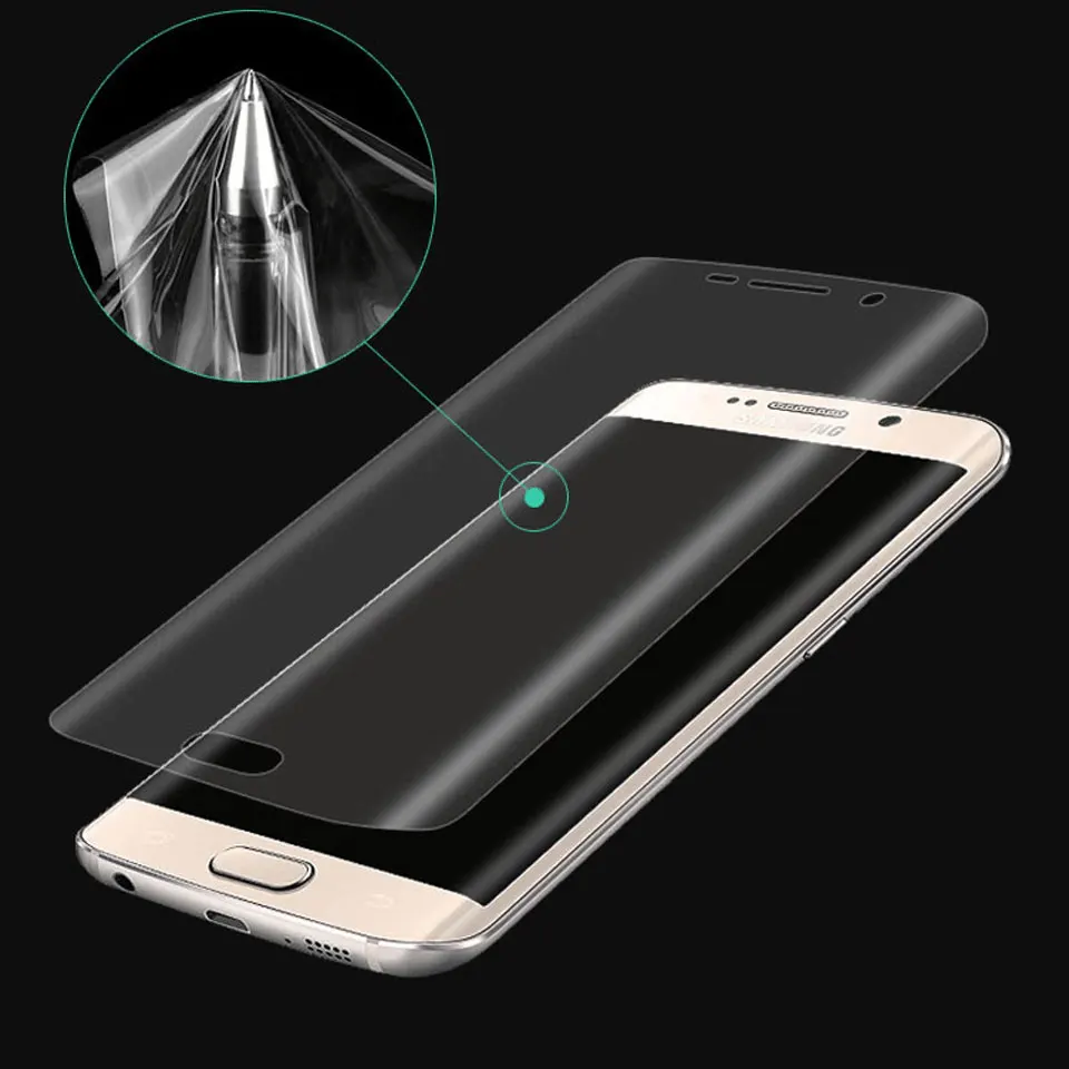 3D изогнутая мягкая защитная пленка для домашних животных Samsung Galaxy S10 S10E S7 S6 Edge S8 Plus
