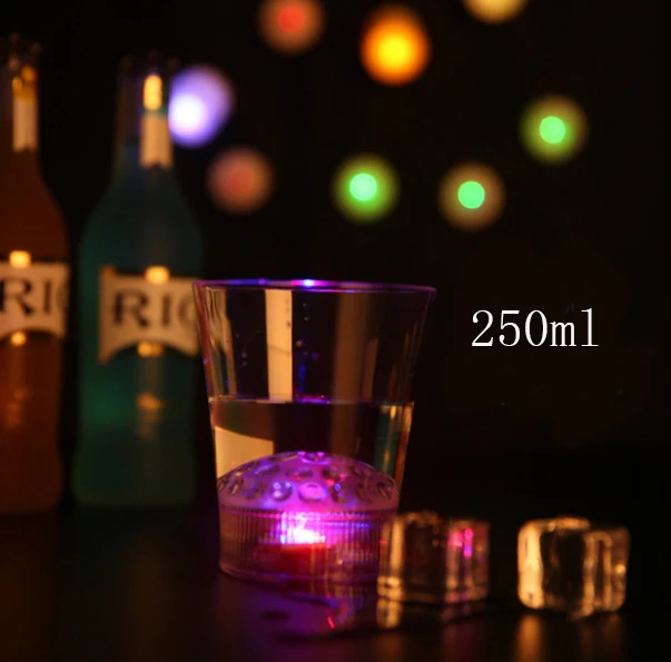 5 Светящаяся чашка с освещением вверх с водой чашки жидкости индукции вспышки чашки для вечерние украшения жидкости сок пива чашки контейнер кружка - Цвет: 5