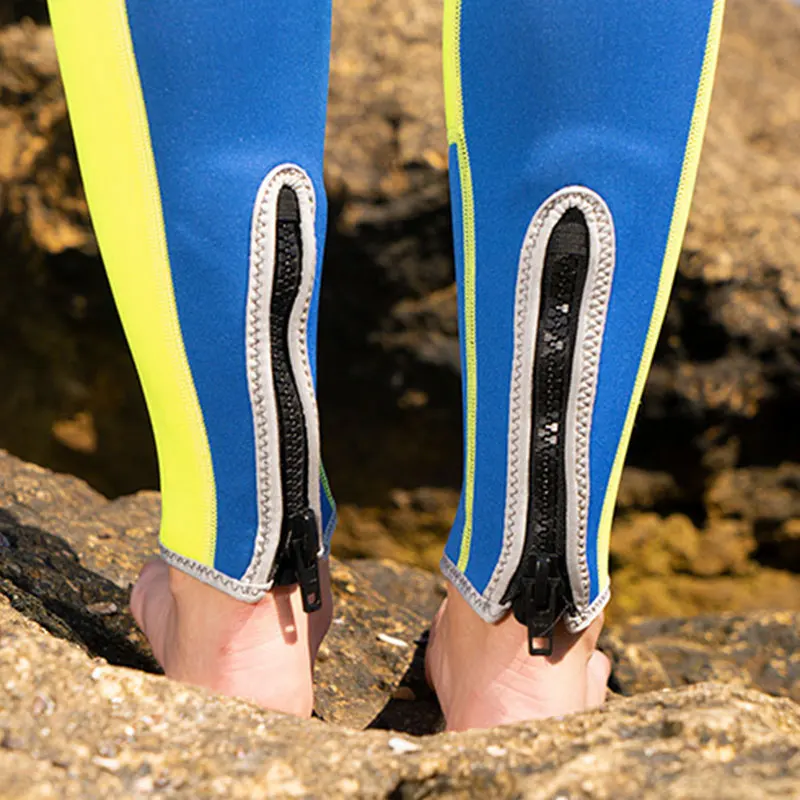 Hisea 3 мм неопреновый лоскутный Женский гидрокостюм сохраняющий тепло костюм для