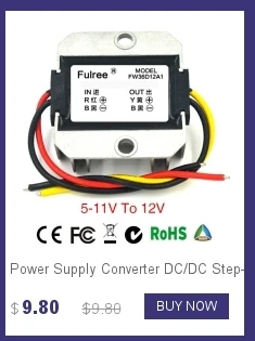 dc dc понижающий USB Питание преобразователь DC/DC Step-Down 12 В до 5 В 2.5a Водонепроницаемый Управление автомобиля модуль автоматического защита размер 43*22*11 мм