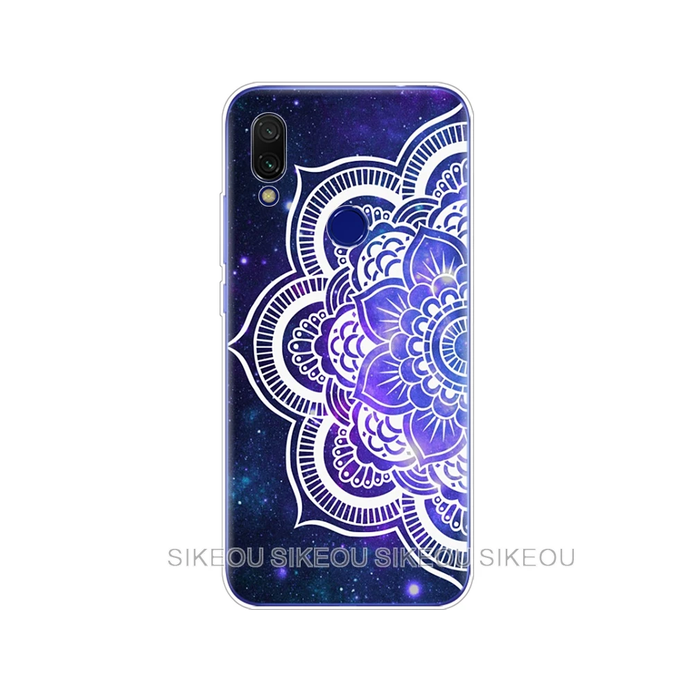 34687 Чехол для Xiaomi redmi 7, силиконовый мягкий ТПУ чехол для redmi 7, 6,26 дюймов, модель snapdragon 632, чехлы с рисунком - Цвет: 34687