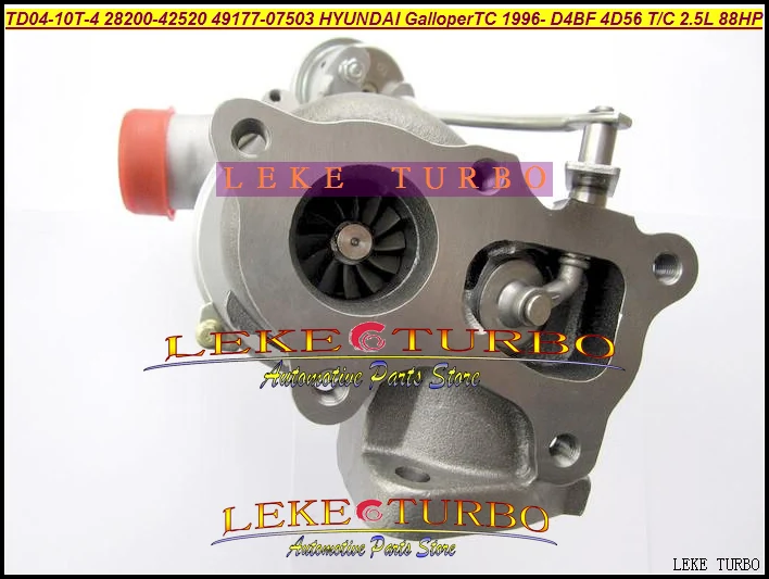 Турбокомпрессор Turbo 28200 42520 49177 07503 для HYUNDAI Galloper TC 1996 D4BF 4D56 T/C 2.5L 88HP бесплатная