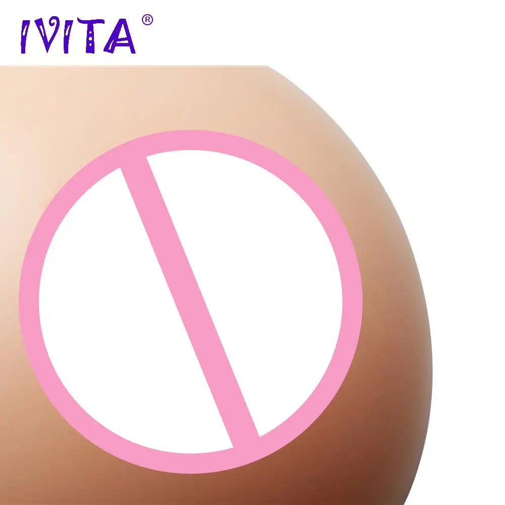 IVITA 4100 г каплевидные огромная накладная Силиконовая грудь формы накладные груди