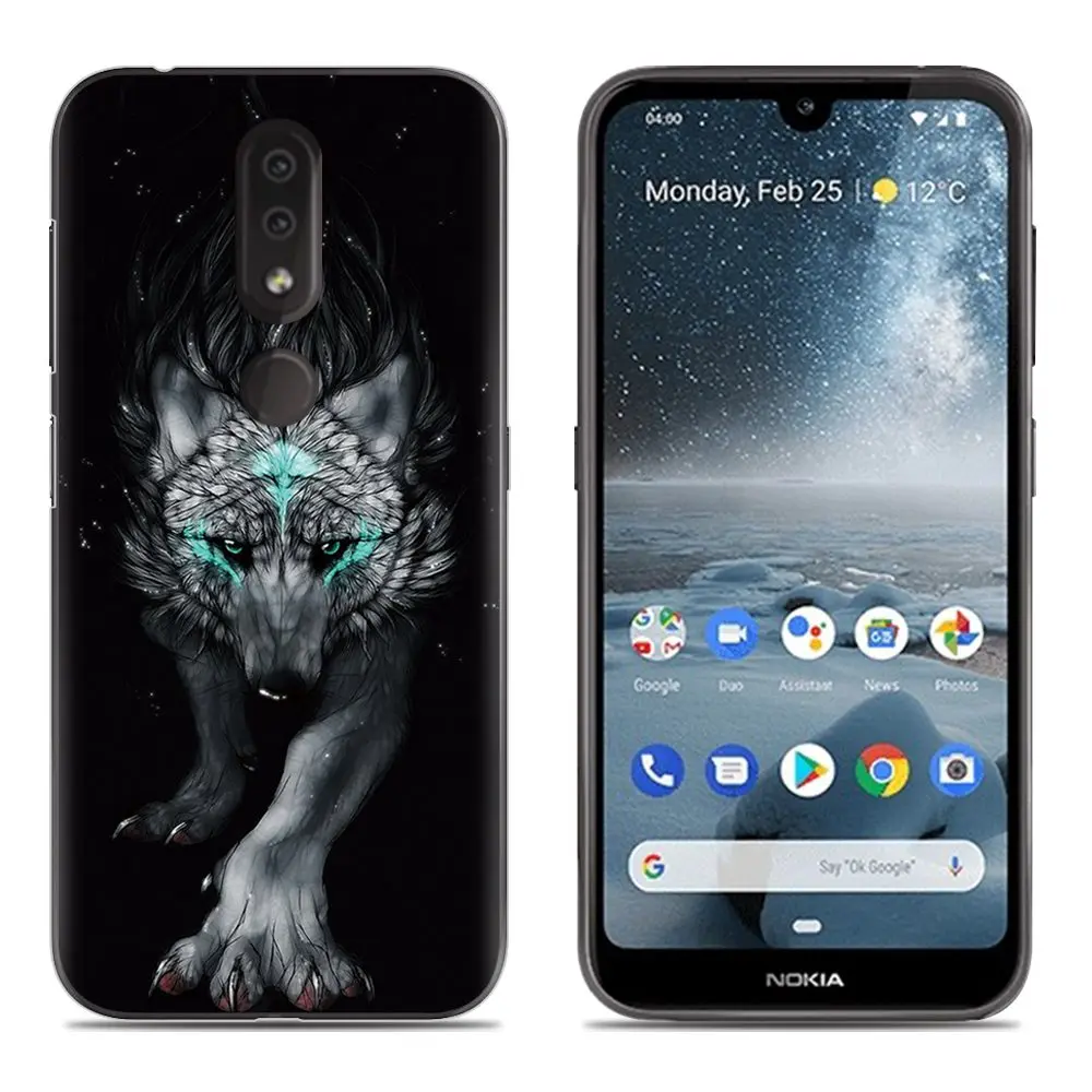 17 Мягкий чехол для телефона для Nokia 4,2 цветной крутой дизайн ТПУ силиконовый чехол для задней панели телефона - Цвет: 17